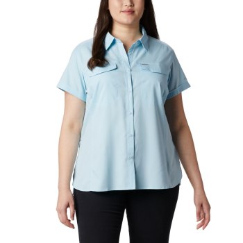 Dámské Košile Columbia Silver Ridge Lite Short Sleeve Plus Size Blankyt NZCHDW942